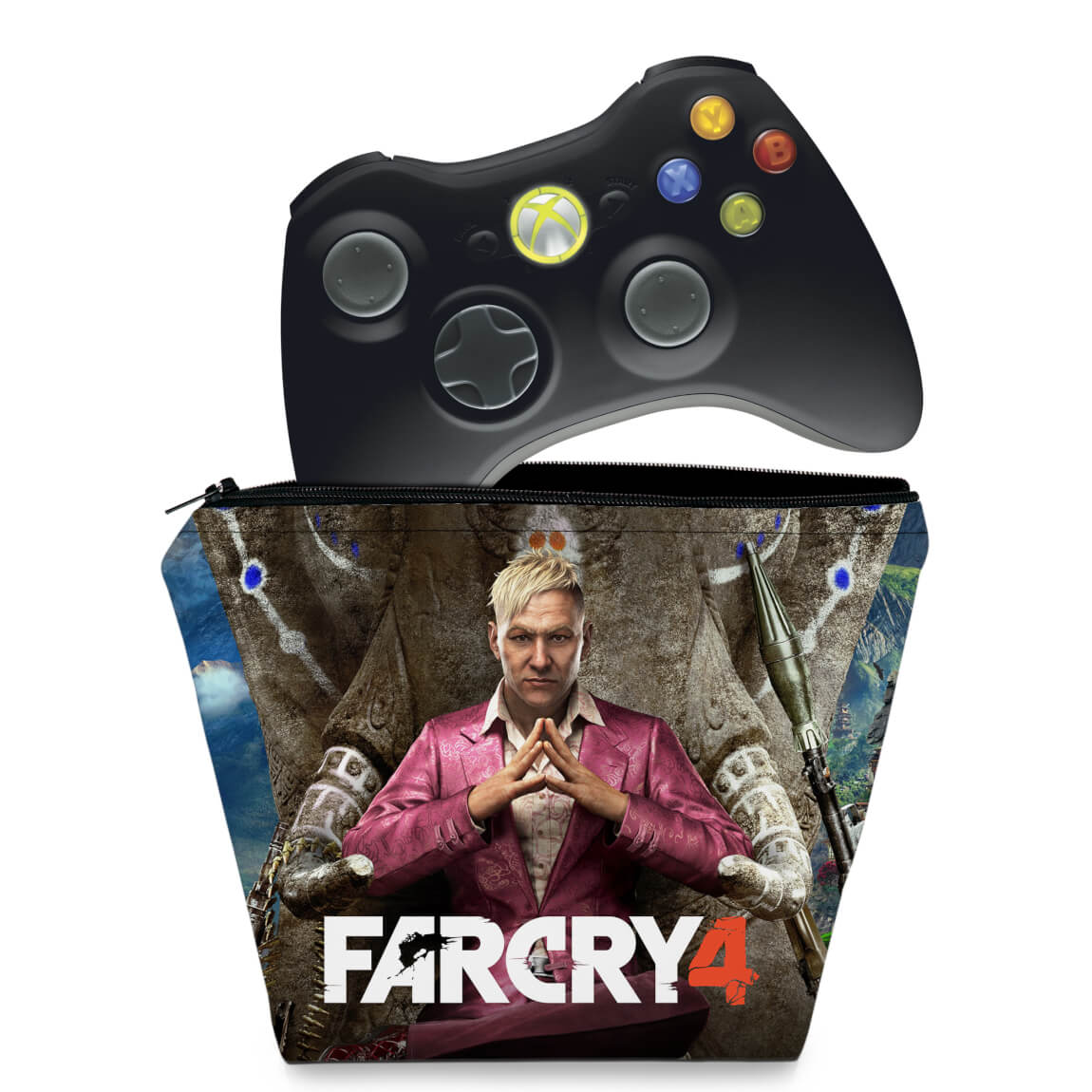 Capa Xbox 360 Controle Case - Far Cry 4 - Pop Arte Skins