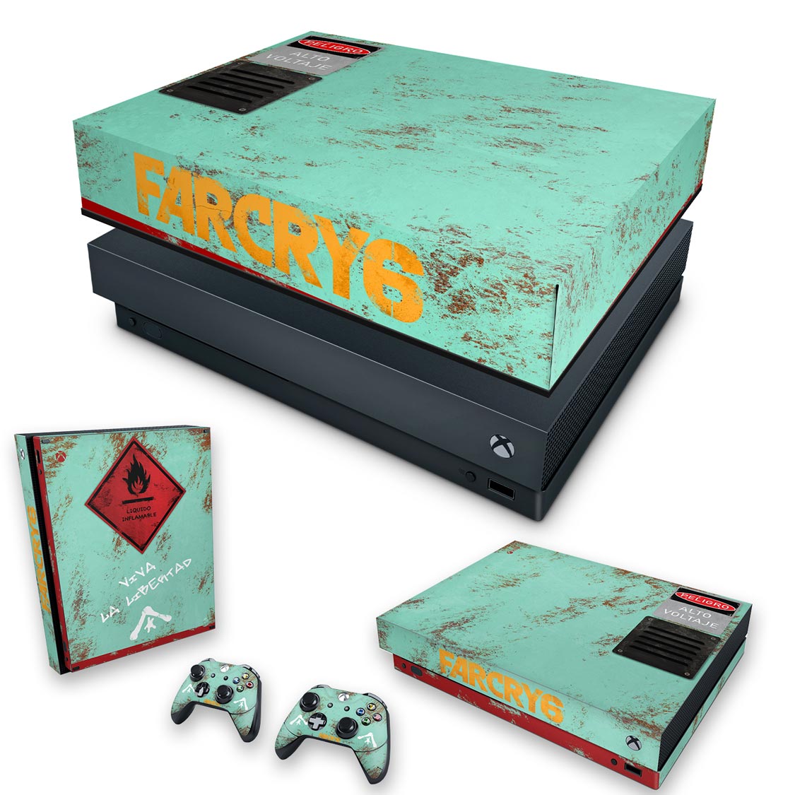 Xbox Series S X Controle Skin - Far Cry 6 - Pop Arte Skins Atacado