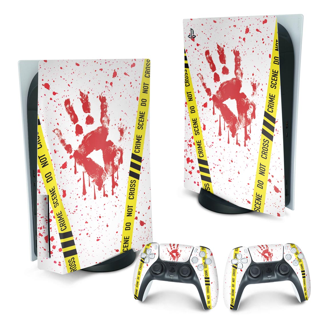 PS5 Skin Cena De Crime Scene Pop Arte Skins
