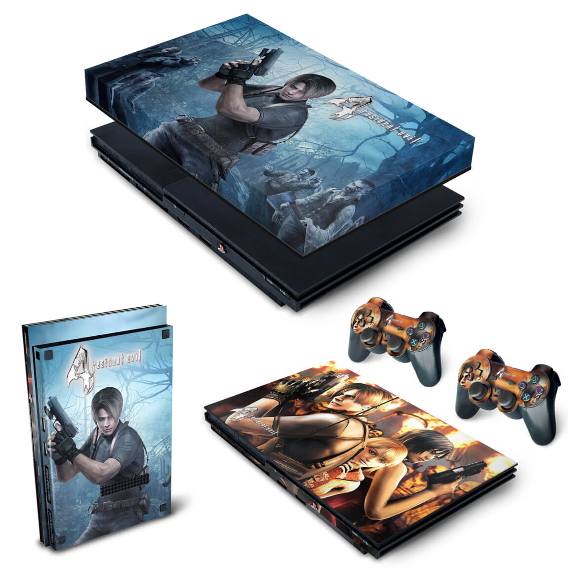 Xbox One X Capa Anti Poeira - Resident Evil 4 Remake - Pop Arte Skins