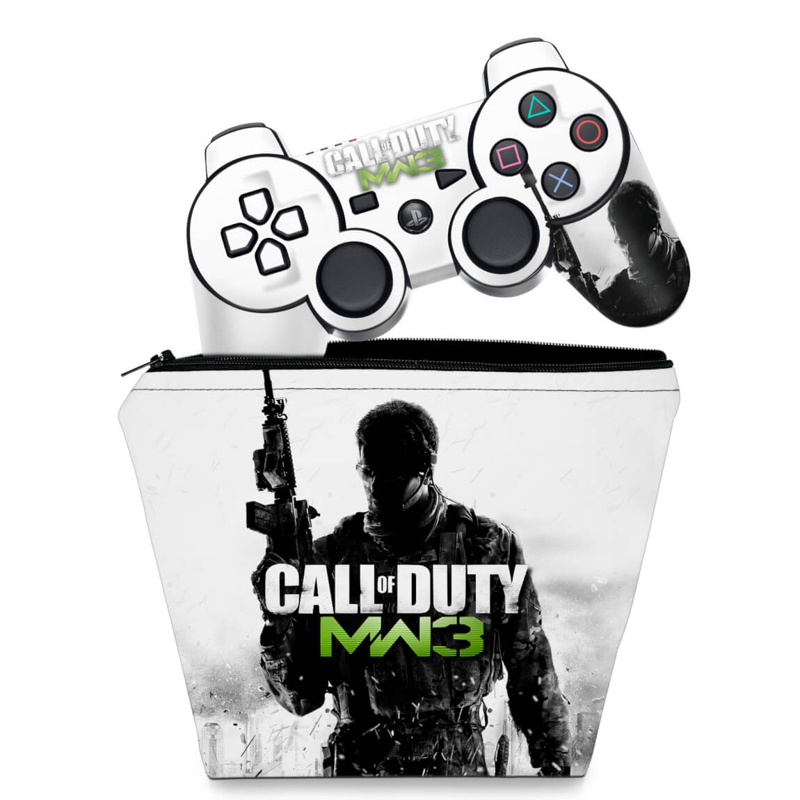 Capa Case e Skin Compatível PS5 Controle - Call Of Duty Modern