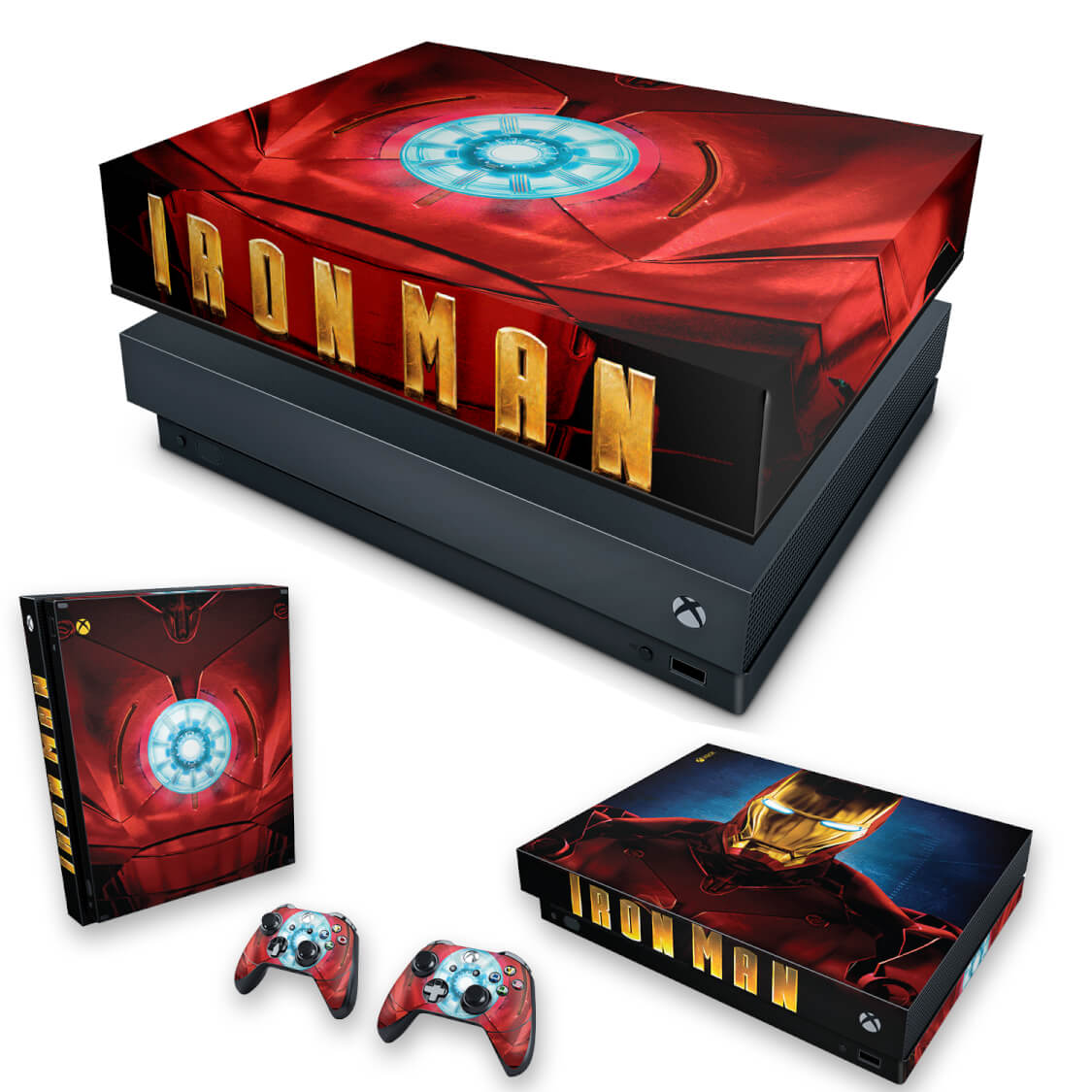 Skin PS4 PRO Adesiva Iron Man