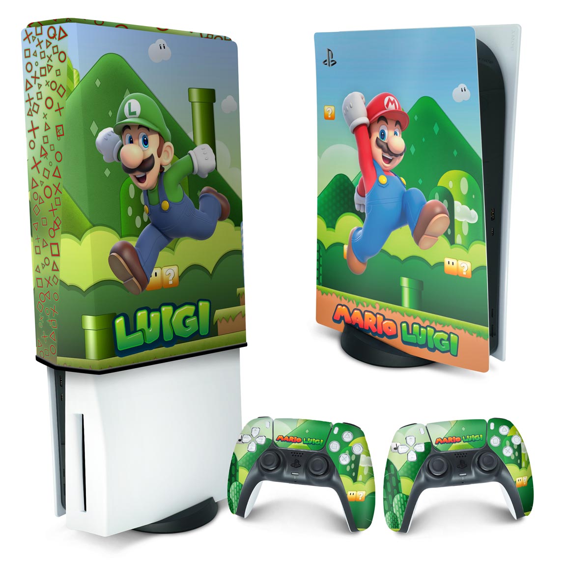 Xbox 360 Slim Skin - Mario & Luigi - Pop Arte Skins Atacado