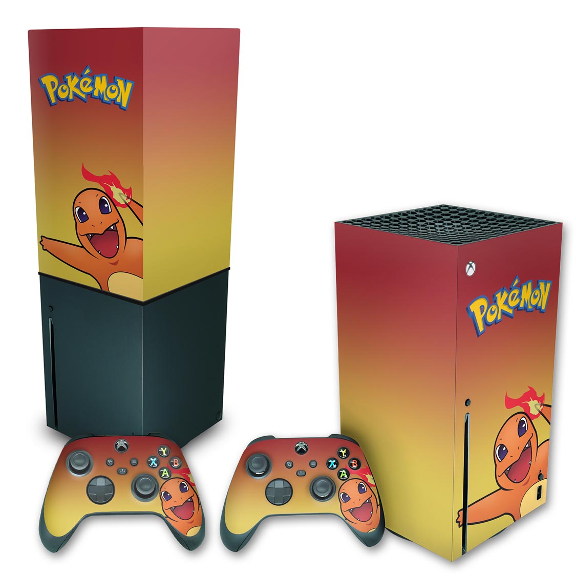 Capa Case e Skin Adesivo Xbox One Slim X Controle - Pokemon Charmander em  Promoção na Americanas