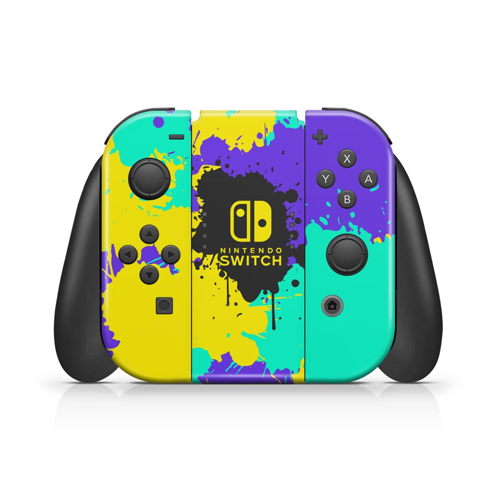 Nintendo Switch Skin Splatoon 3 Pop Arte Skins