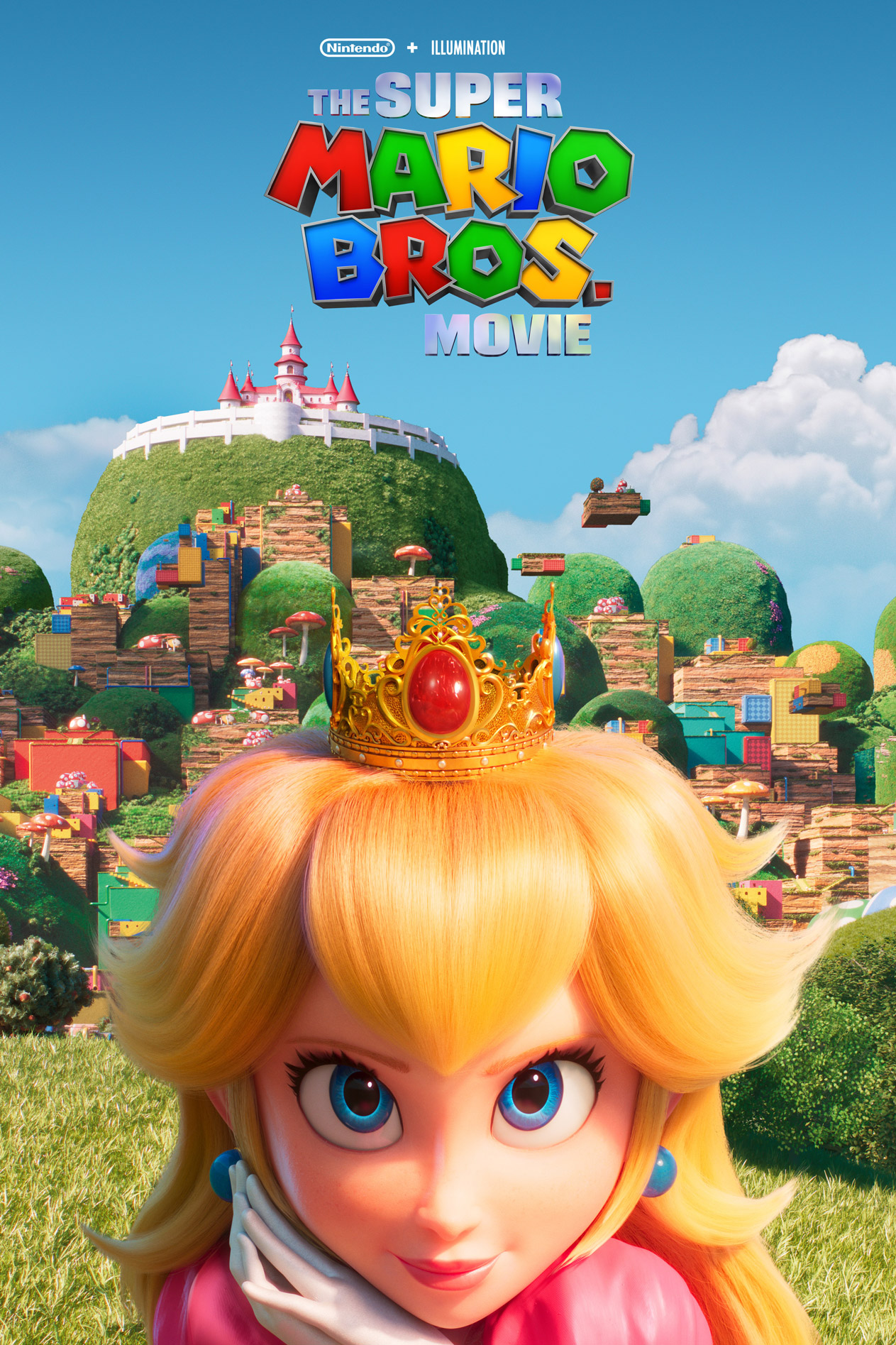 poster oficial do Super Mario Bros o filme usa as mesmas poses do