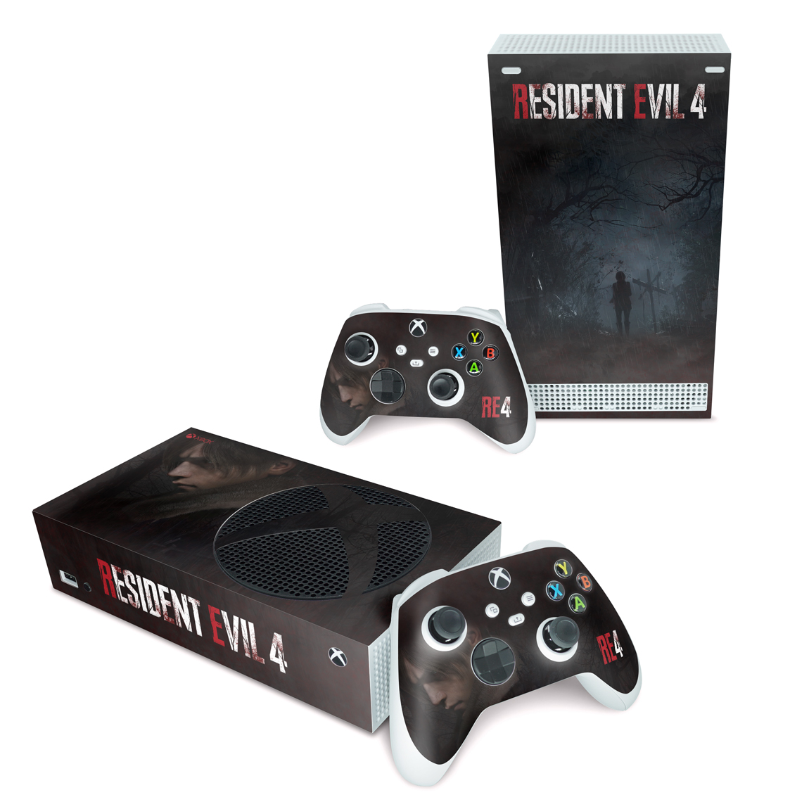 Capa Anti Poeira e Skin Compatível Xbox One X - Resident Evil 4 Remake -  Pop Arte Skins - Capa para Xbox One - Magazine Luiza