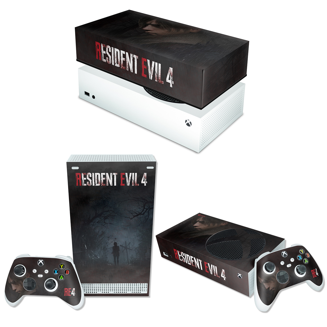 Capa Xbox Series S X Controle - Resident Evil 4 Remake - Pop Arte Skins