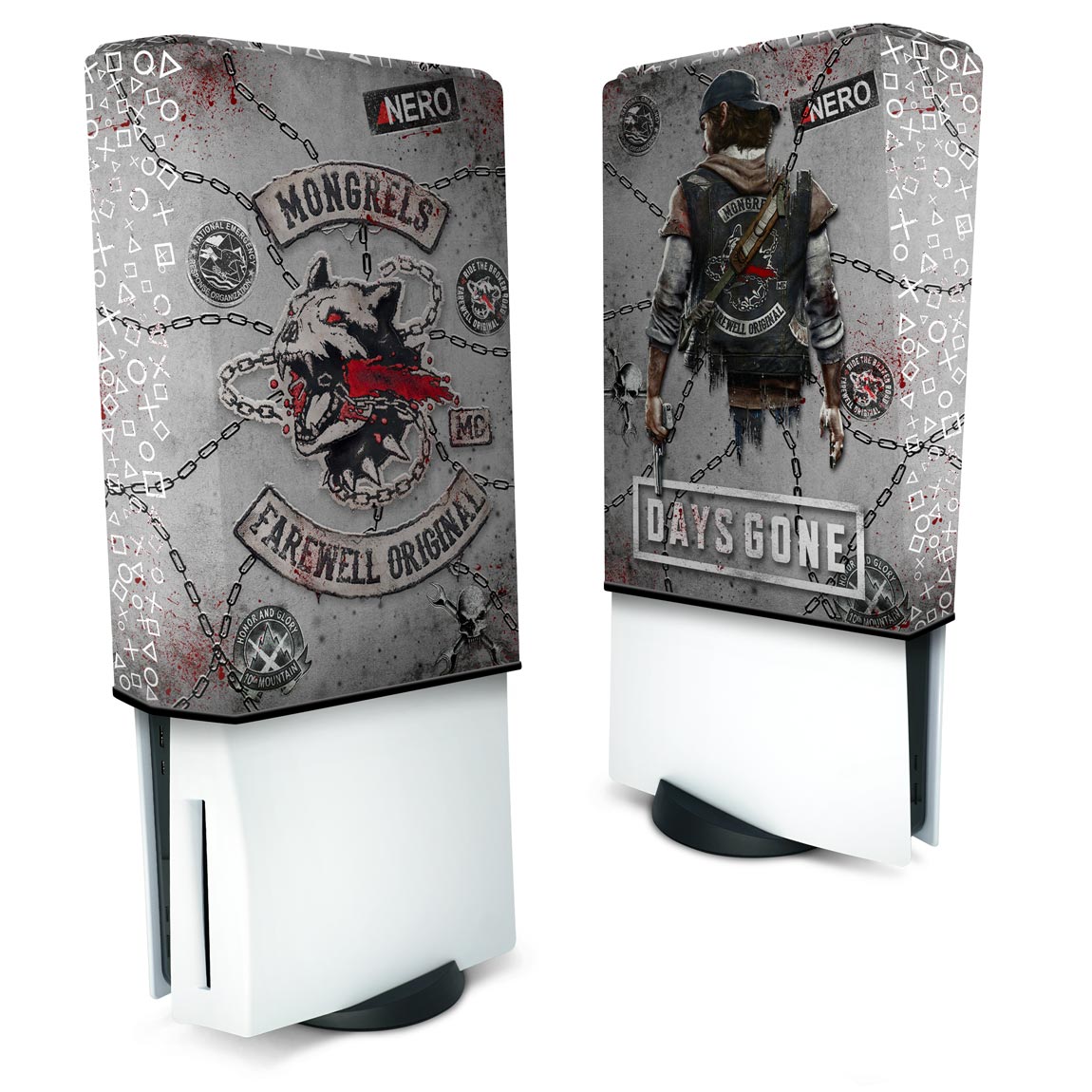 Capa PS5 Anti Poeira - Days Gone - Pop Arte Skins