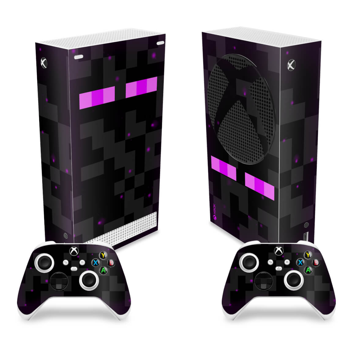 Skin PS4 Controle - Minecraft Enderman - Pop Arte Skins