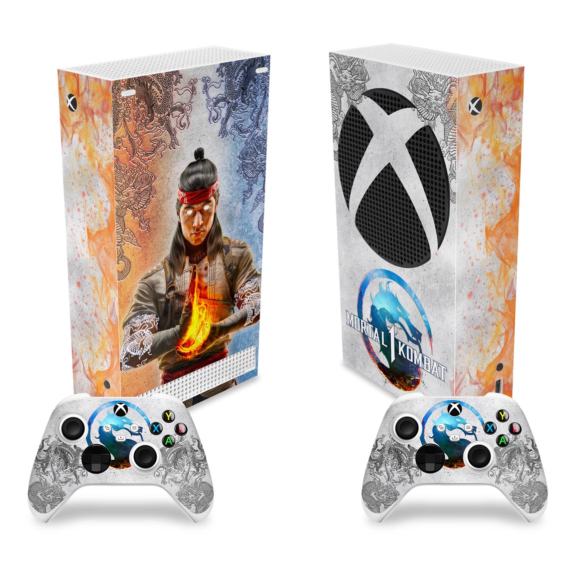 Skin Xbox One Slim X Controle - Mortal Kombat 11 - Pop Arte Skins