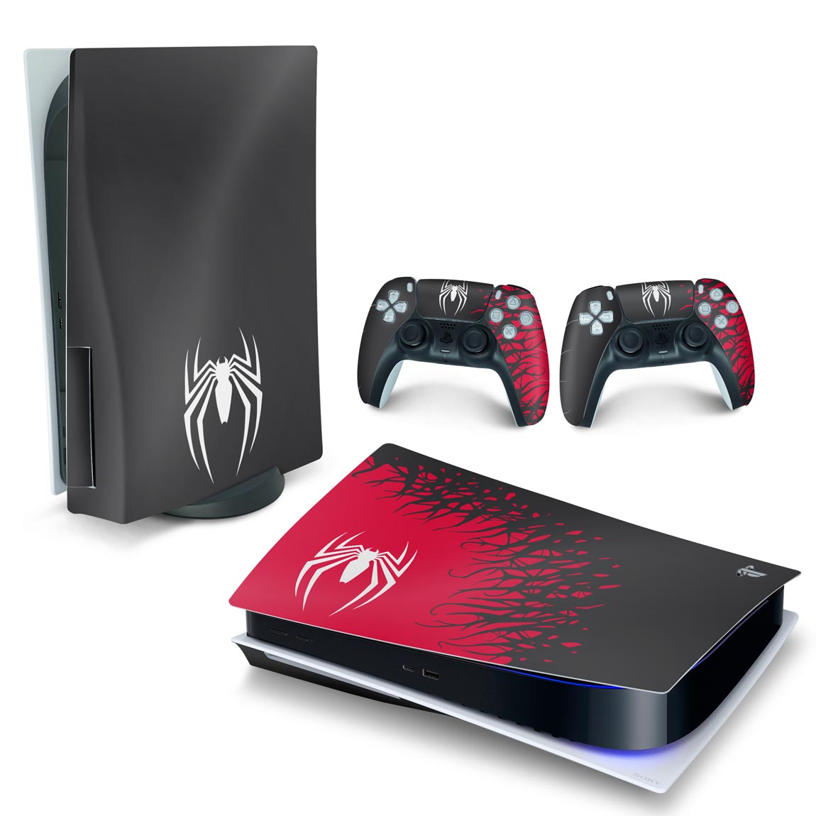 PS4 Slim Skin - Spider-Man Homem Aranha 2 Edition - Pop Arte Skins