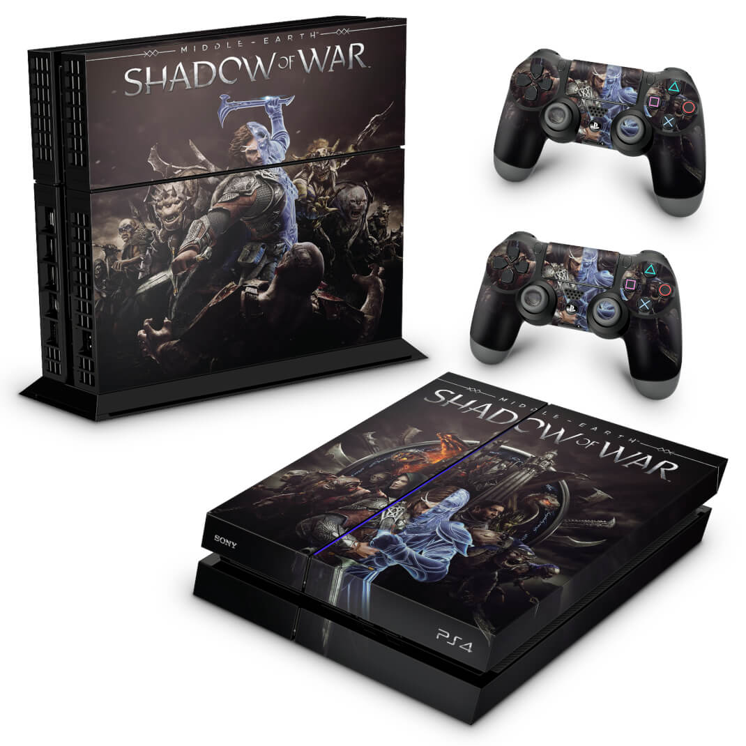 Skin Xbox One Fat Controle - Shadow of War - Pop Arte Skins