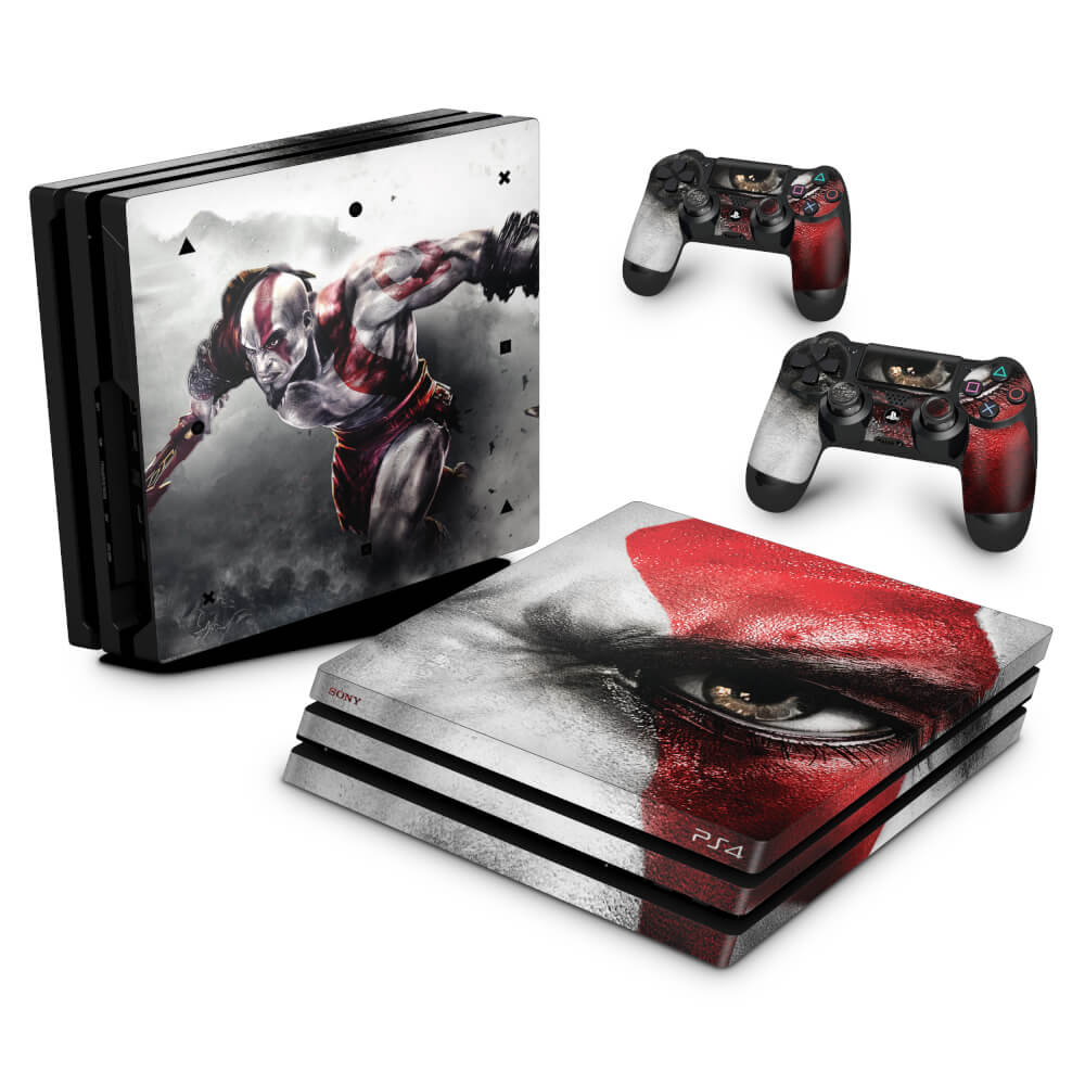 Capa Anti Poeira e Skin Compatível PS4 Pro - God of War Ragnarok Edition -  Pop Arte Skins - Capa para PS4 - Magazine Luiza