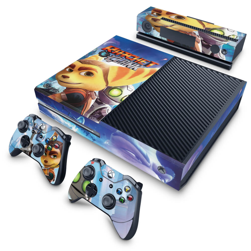 Xbox One Fat Skin - Ratchet and Clank - Pop Arte Skins
