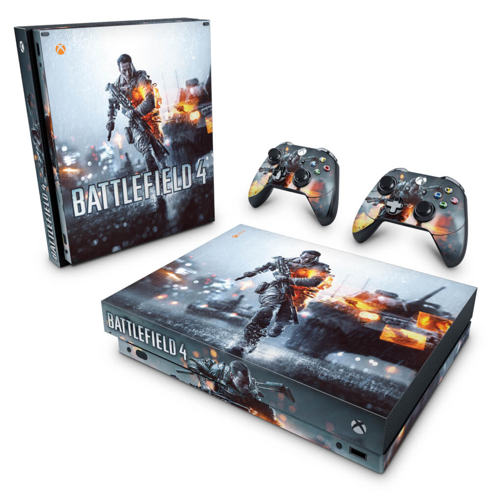 Xbox One X Skin - Battlefield 4 - Pop Arte Skins