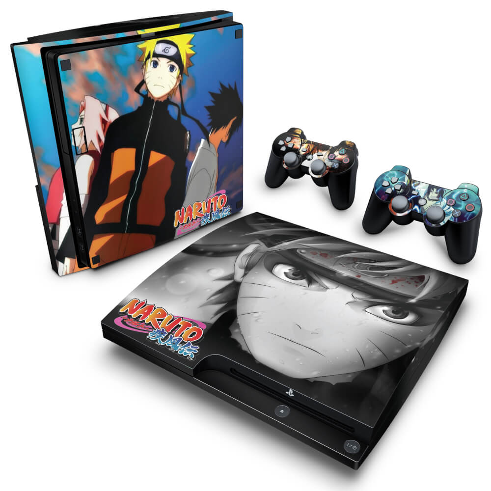 PS3 Slim Skin - Preto Fosco Mate - Pop Arte Skins