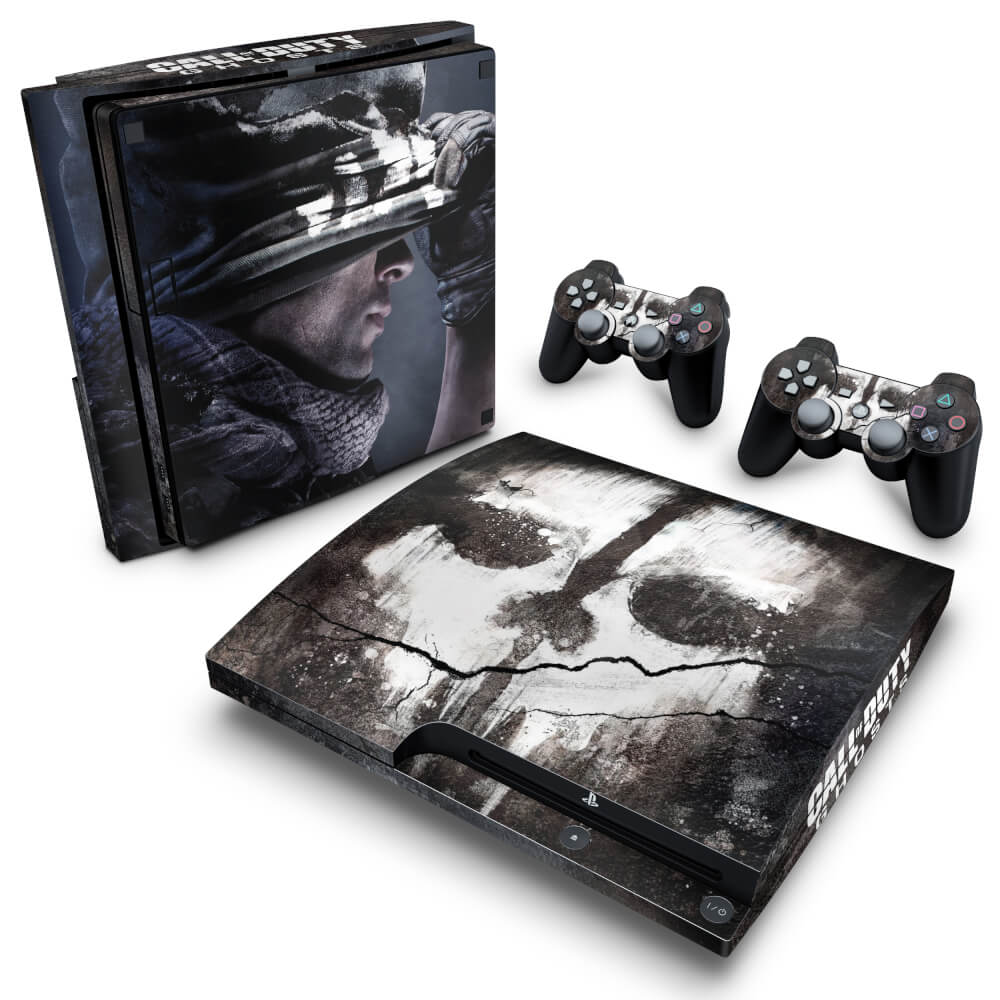 PS3 Slim Skin - Call of Duty Ghosts - Pop Arte Skins