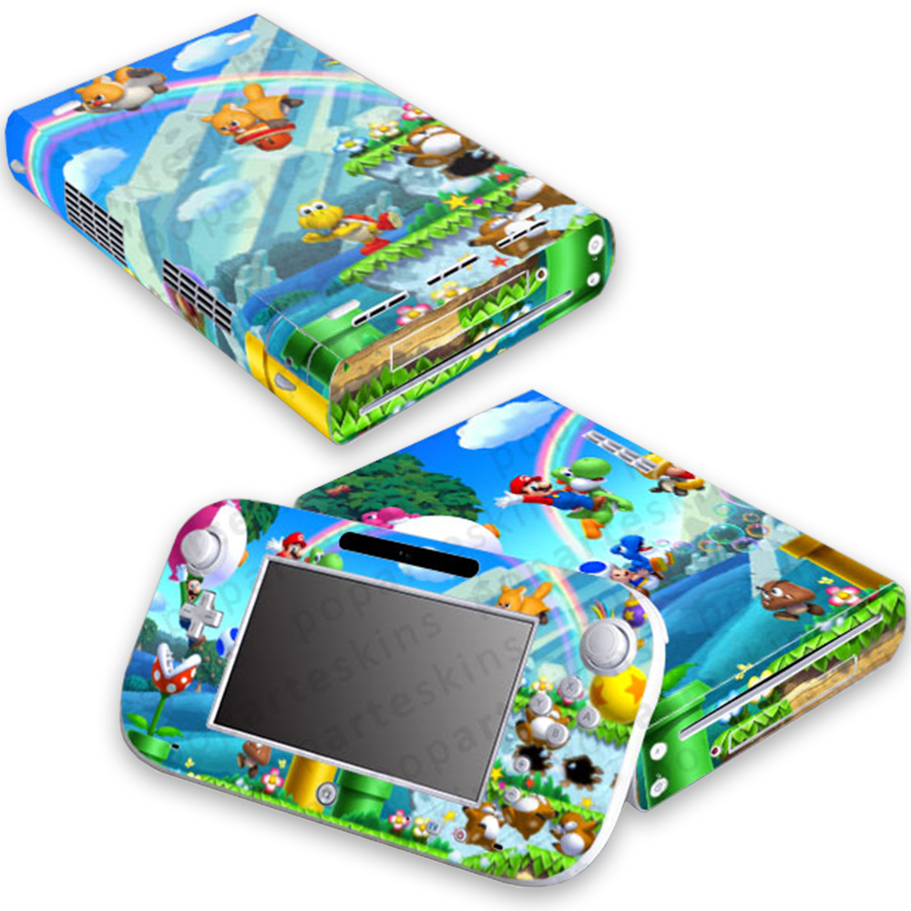 Nintendo Wii U Skin - New Super Mario Bros - Pop Arte Skins