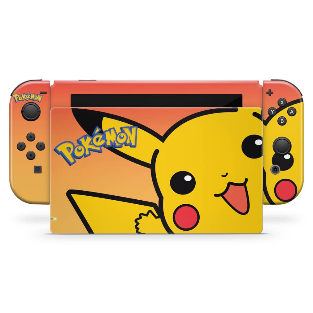 Nintendo Switch Skin - Pokémon: Pikachu - Pop Arte Skins