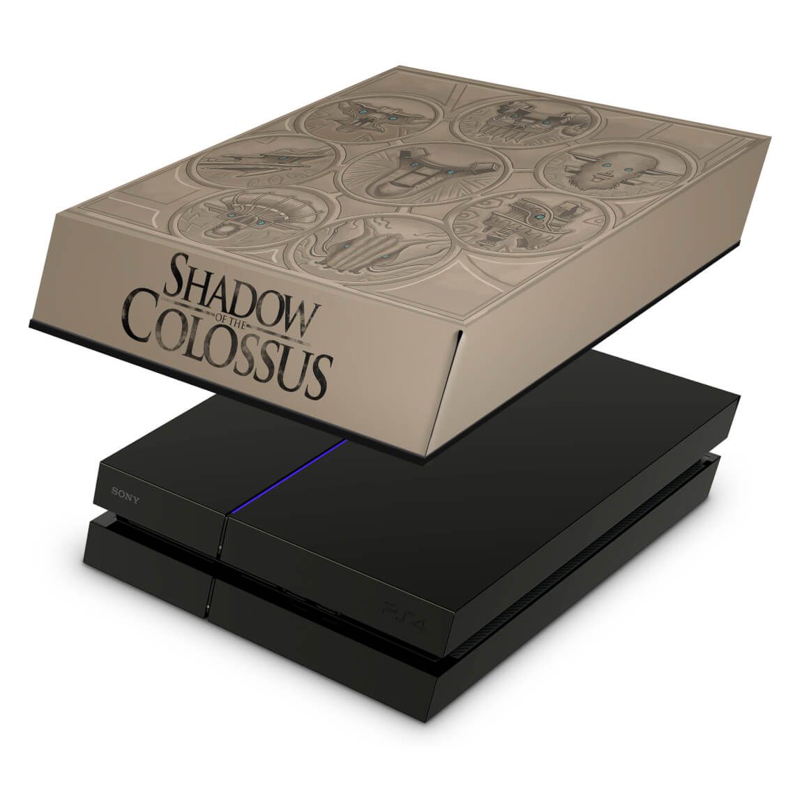 PS4 Fat Capa Anti Poeira - Shadow Of The Colossus - Pop Arte Skins