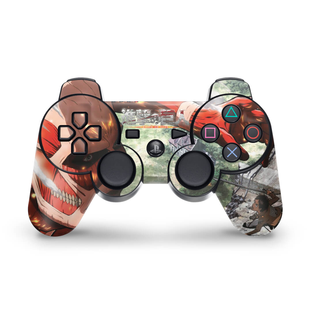 Xbox 360 Fat Skin - Attack on Titan #A - Pop Arte Skins