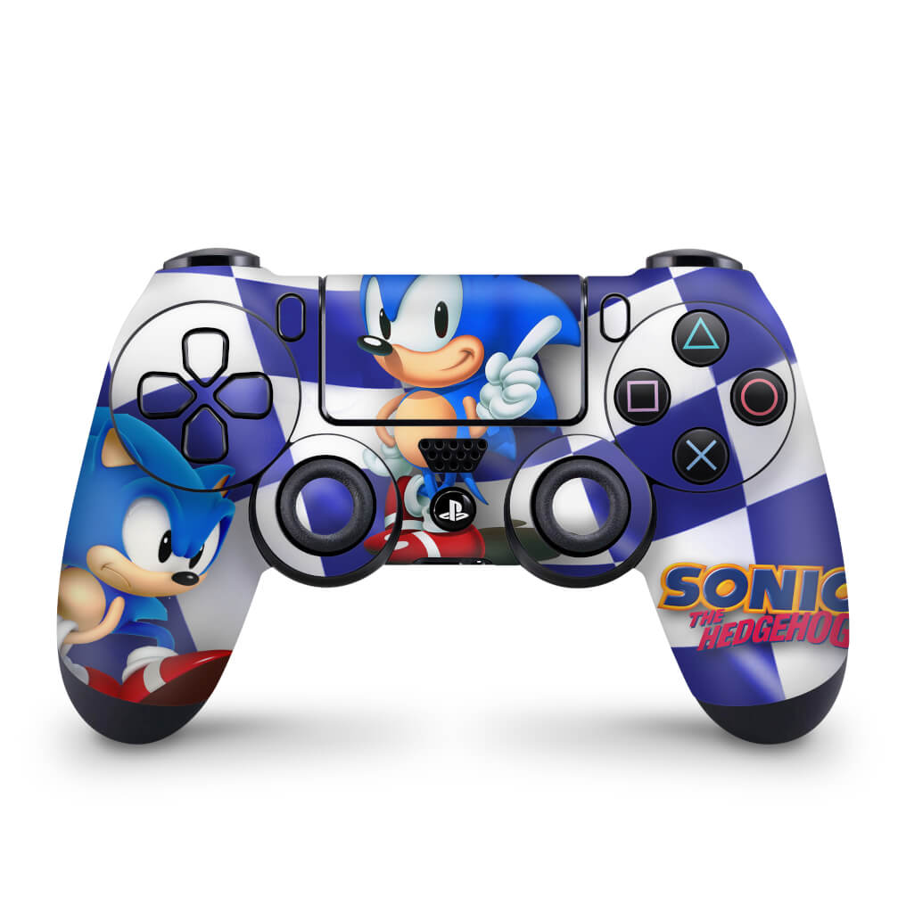 Skin PS4 Controle - Sonic The Hedgehog - Pop Arte Skins