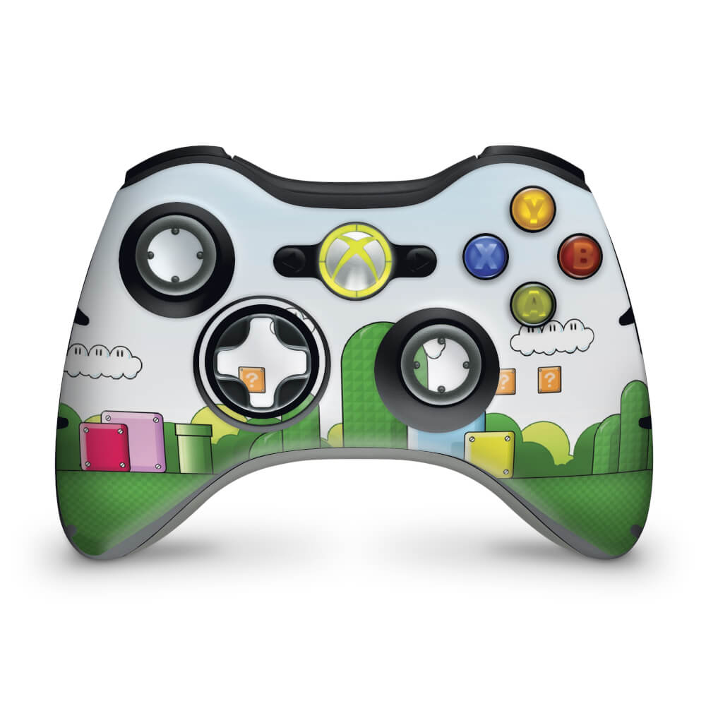 Skin Xbox 360 Controle - Super Mario Bros. - Pop Arte Skins