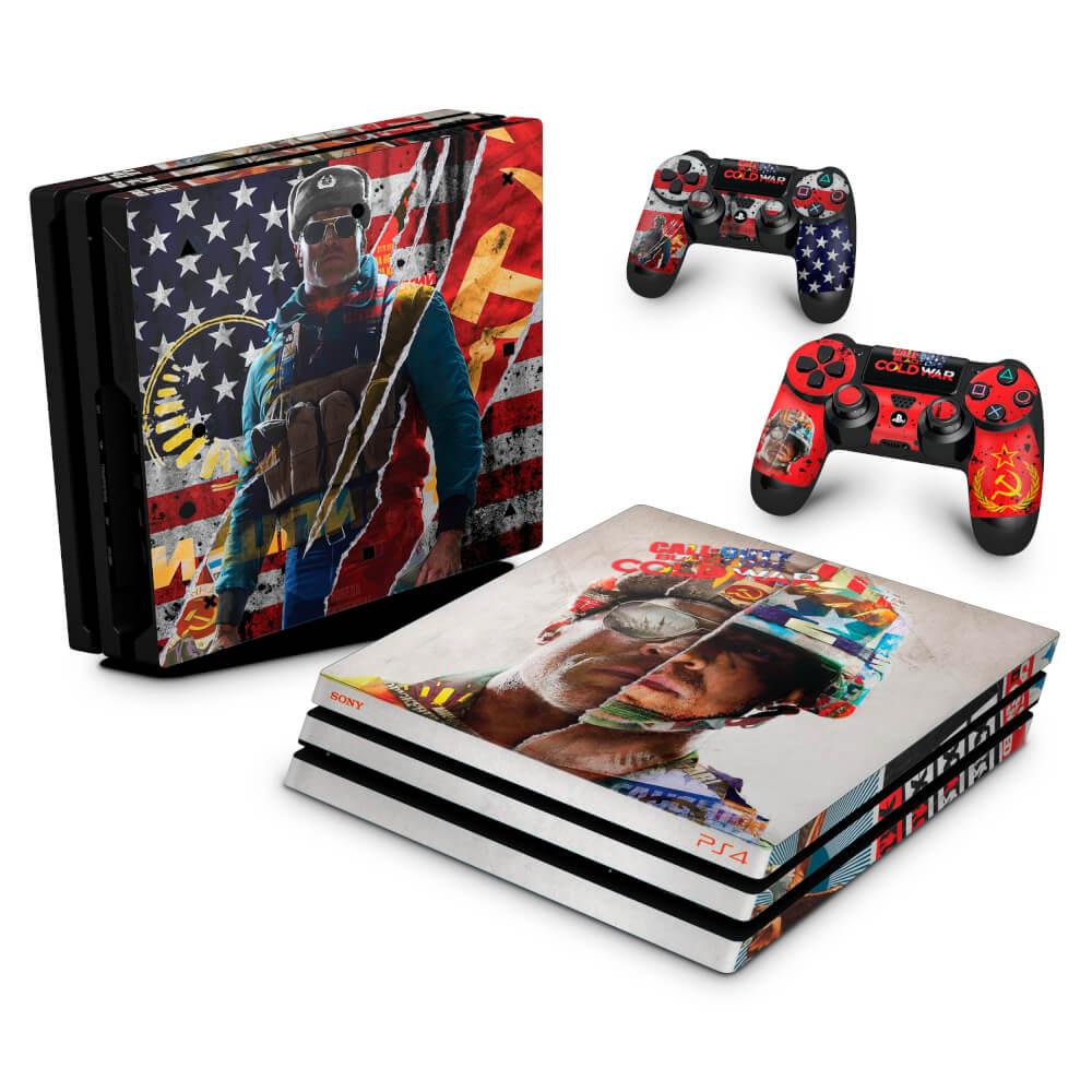 PS4 Pro Skin Call Of Duty Cold War Pop Arte Skins