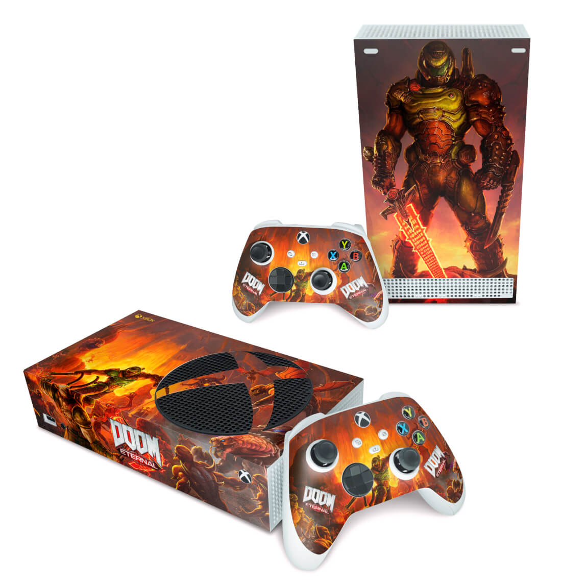 Xbox Series S Skin Doom Eternal