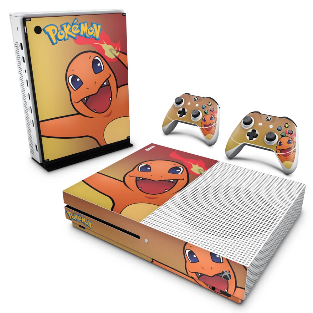 KIT Xbox Series X Skin e Capa Anti Poeira - Pokemon Pikachu - Pop Arte Skins