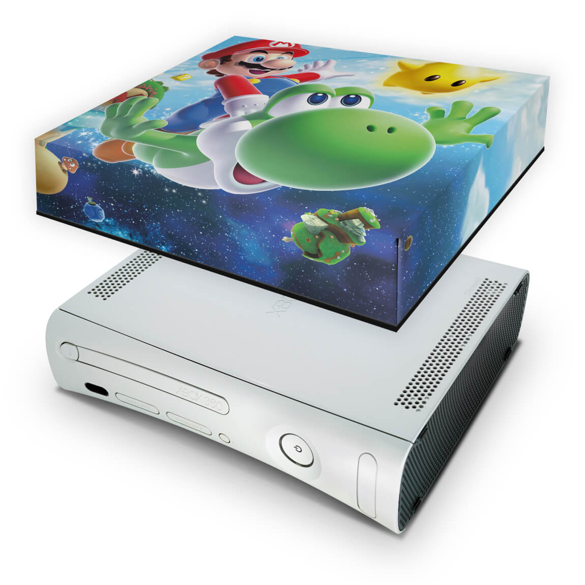 Xbox 360 Fat Capa Anti Poeira - Super Mario - Pop Arte Skins