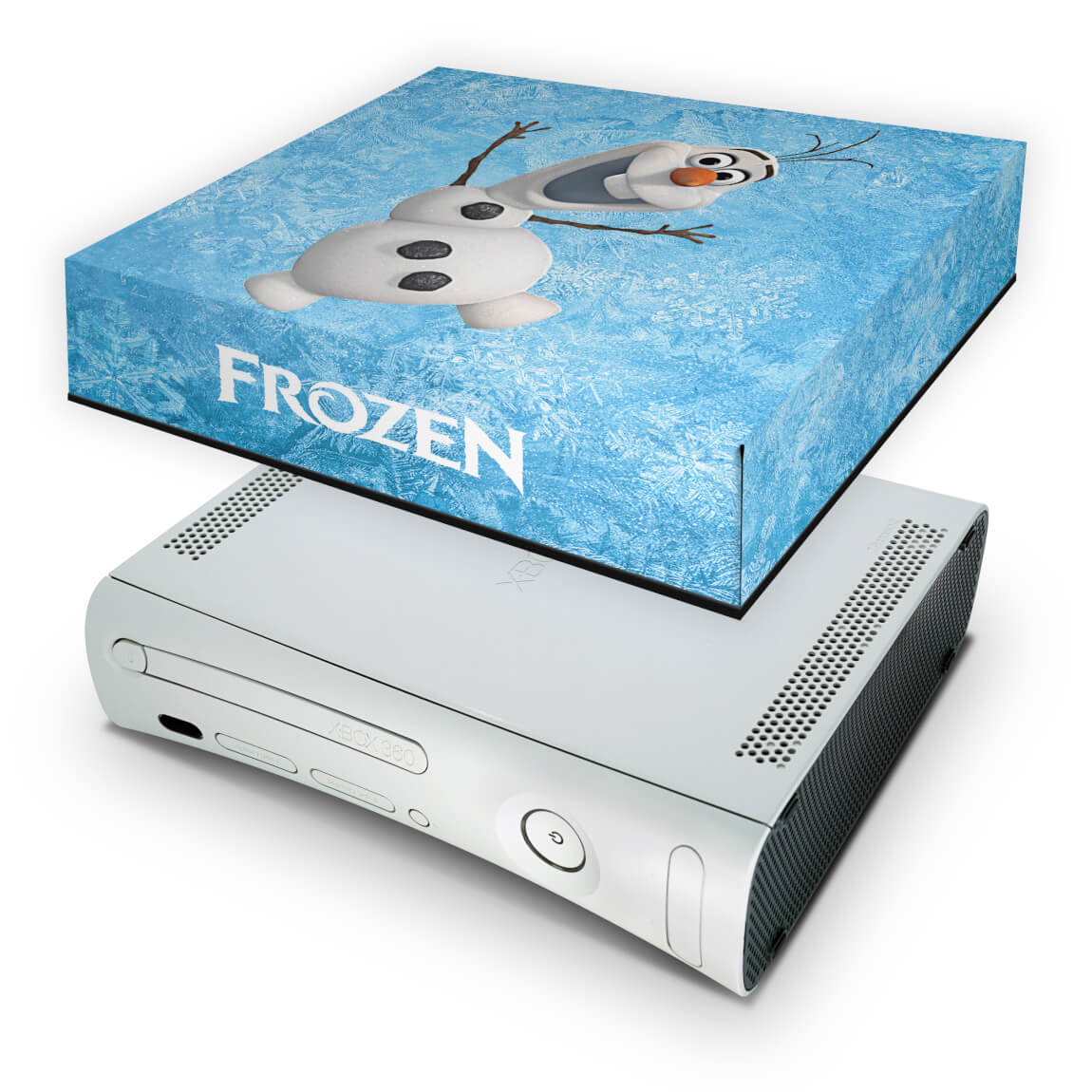 Xbox 360 Fat Capa Anti Poeira - Frozen - Pop Arte Skins