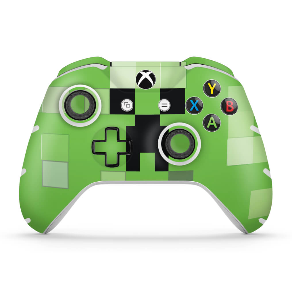 Skin Xbox One Slim X Controle - Creeper Minecraft - Pop Arte Skins