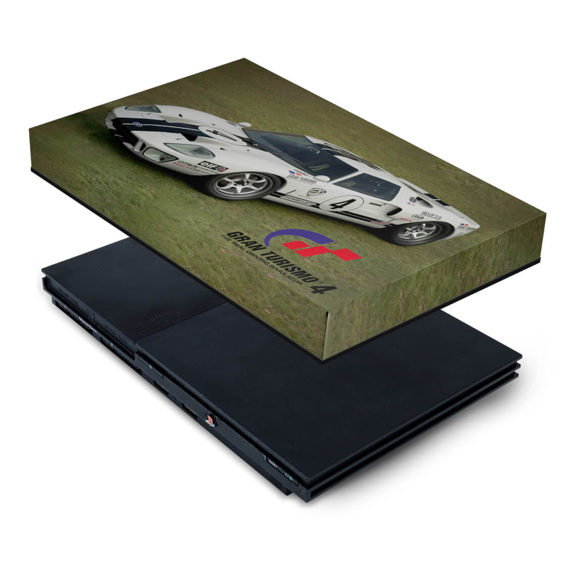 Playstation 2 Slim Edição Gran Turismo 4 Sony Ps2