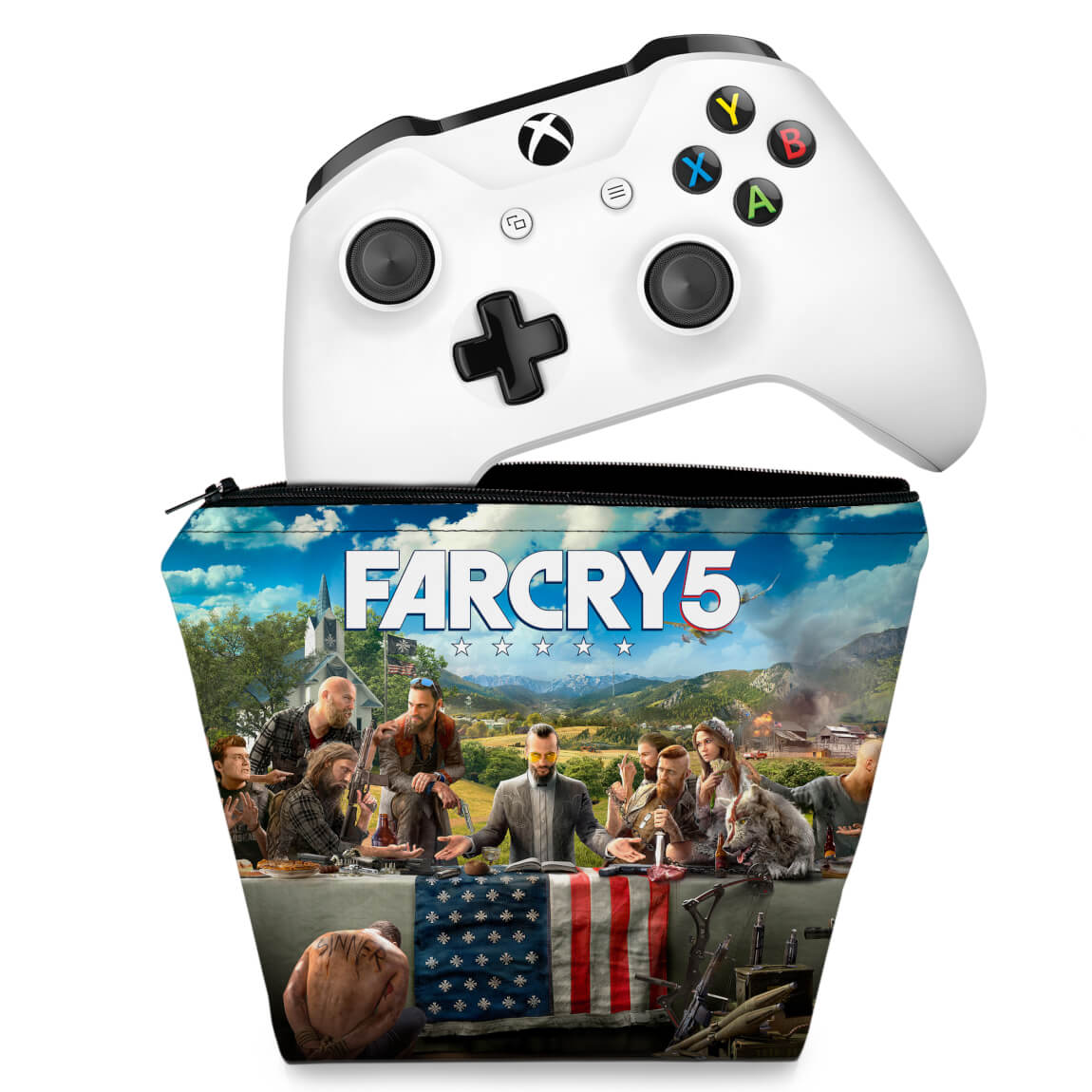 Capa Xbox One Controle Case - Far Cry 5 - Pop Arte Skins