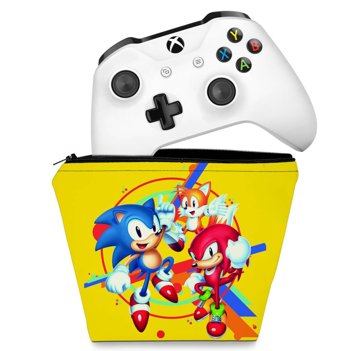 Xbox 360 Slim Capa Anti Poeira - Sonic The Hedgehog - Pop Arte Skins