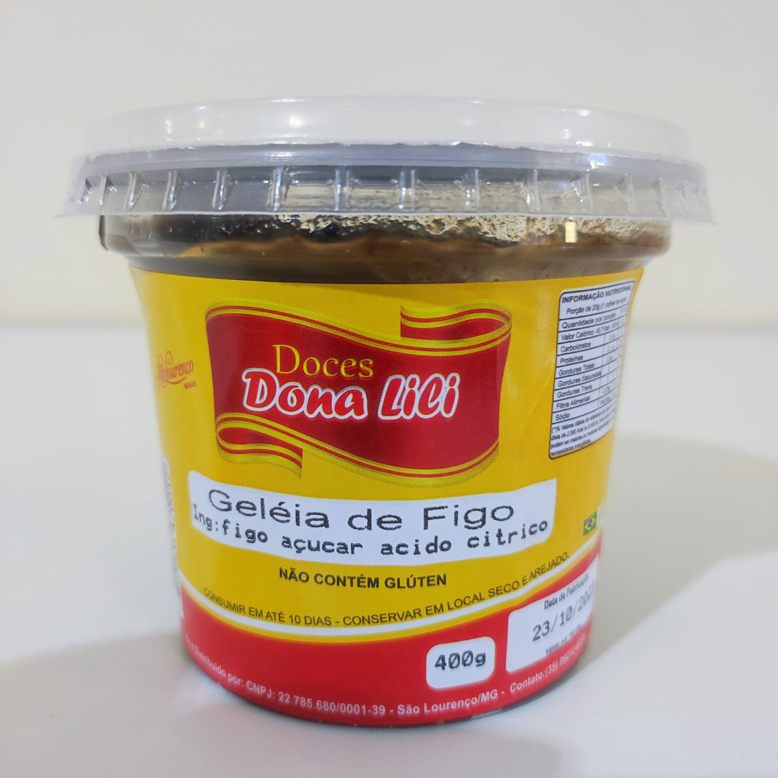 Chimia de abóbora com coco - 400g