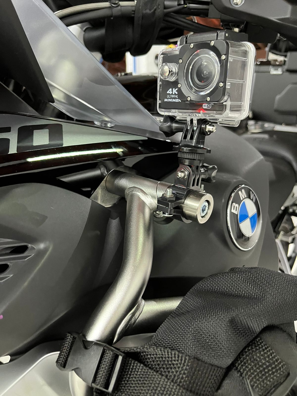 SUPORTE DE CAMERA GOPRO MOTO BMW GS 1200 /1250 ADVENTURE - MOTOPOINTRC ...