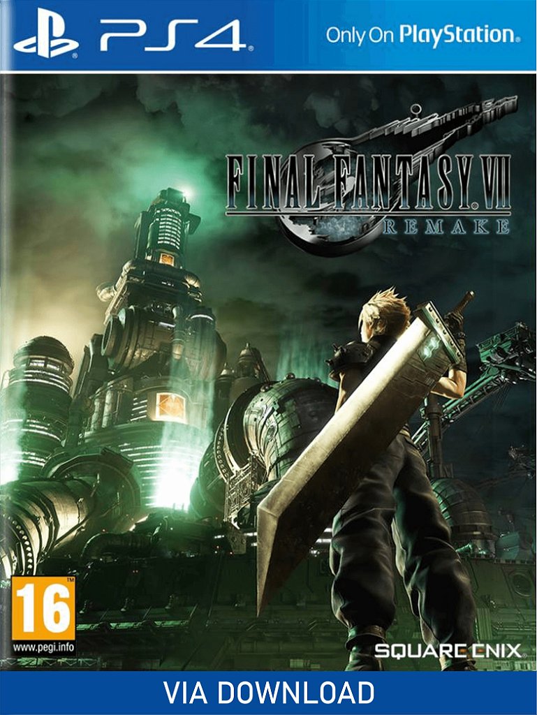 Jogo Final Fantasy VII Remake PS4 Square Enix com o Melhor Preço é no Zoom