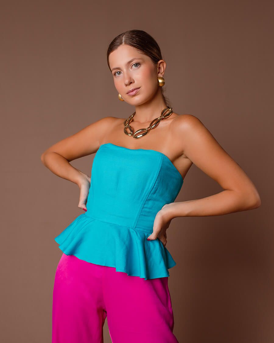 Blusas 2024 peplum 2020