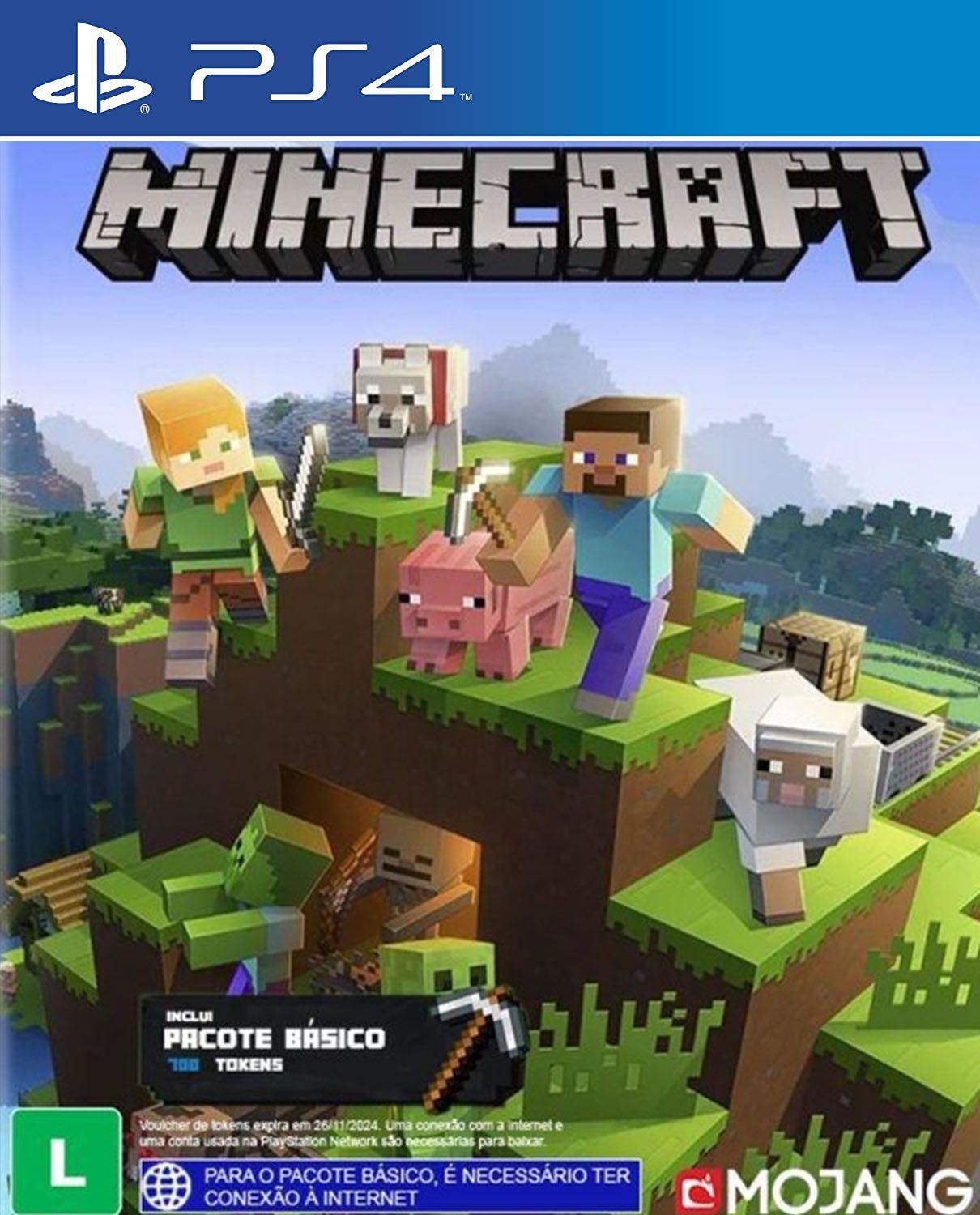 Jogo Minecraft Starter Collection PS4 Mojang