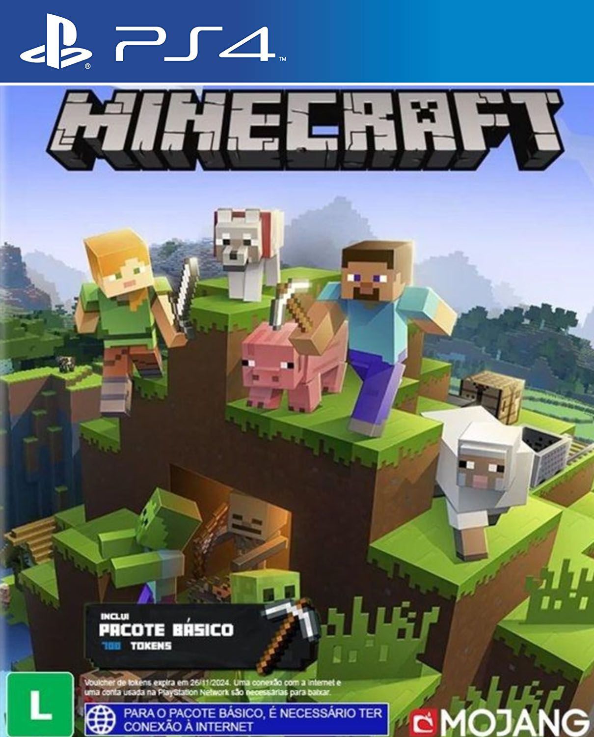 Jogo Minecraft Starter Collection Playstation 4 Sony