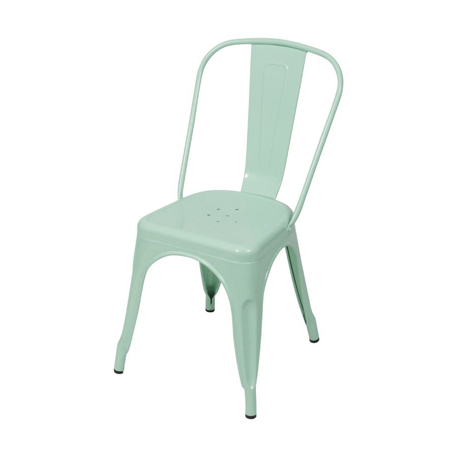 Cadeira Tolix Iron /titan Verde Tiphany - Império Design Cadeiras ,  Mobiliários e tudo para Decoração Concept Place