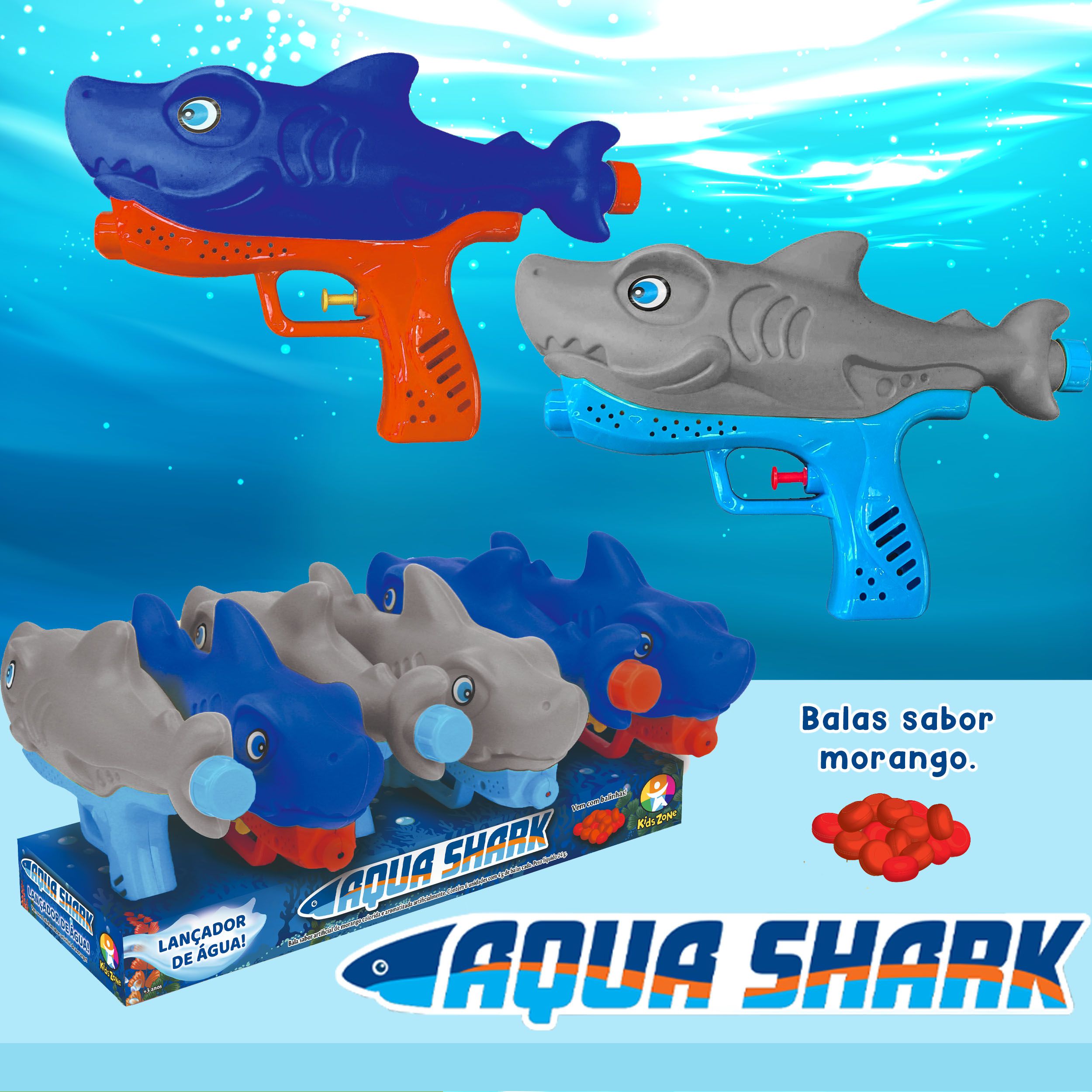 Aqua Shark Kids Zone Candy Toys