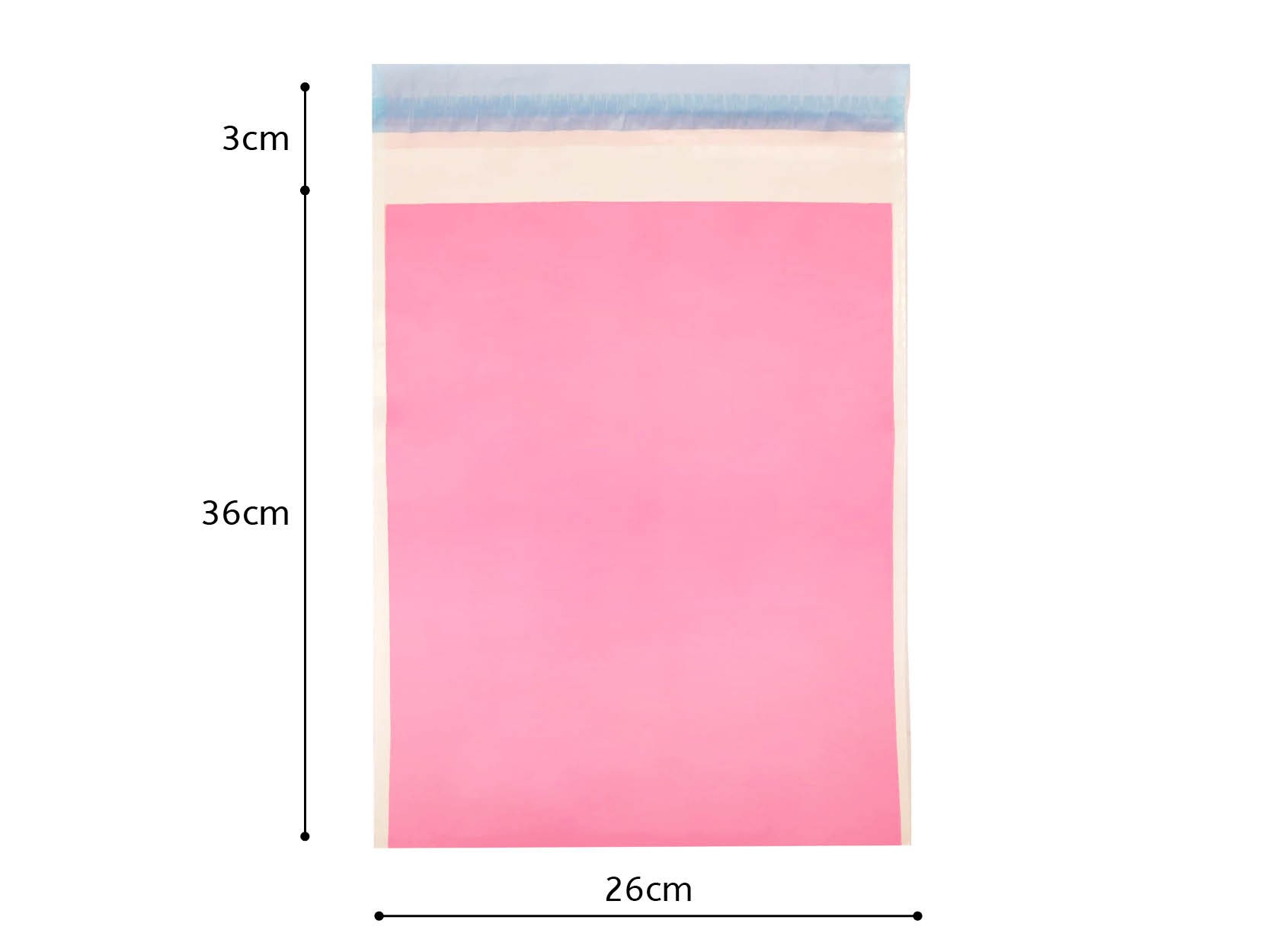 Comprar Envelope de Segurança 26x36 Colorido (Rosa Bebê) - Prisma  Embalagens Gráficas