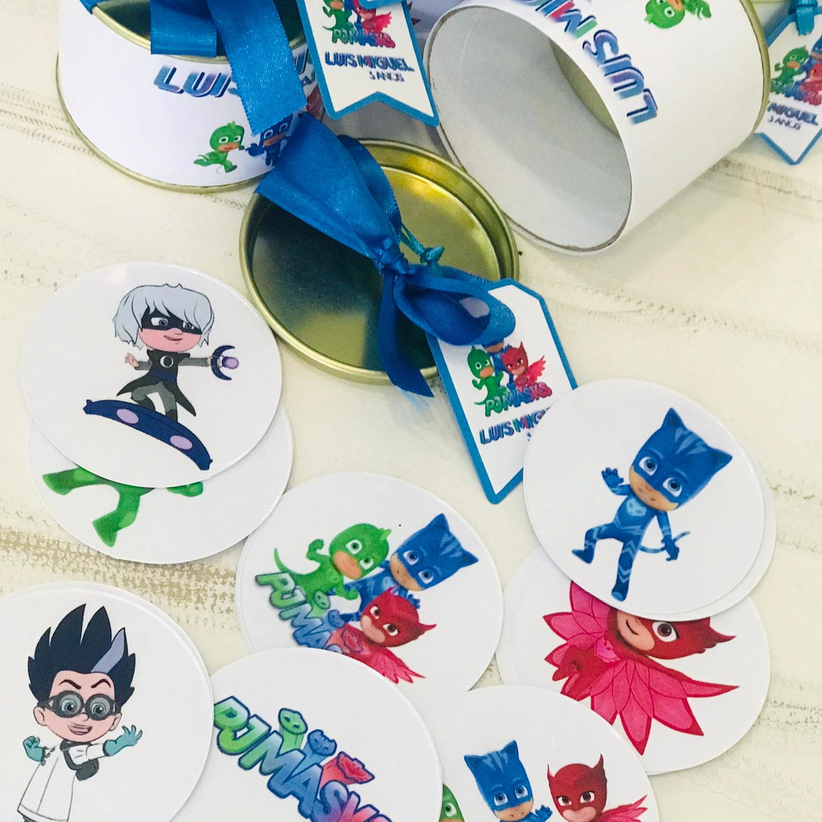 Jogo da Memória do PJ Masks para o dia das crianças