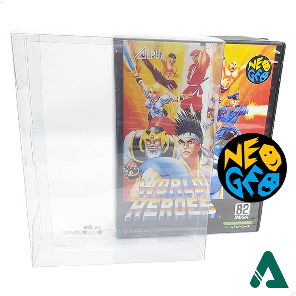 Caixa Protetora para Caixabox Case Neo Geo AES Snaplock Shockbox