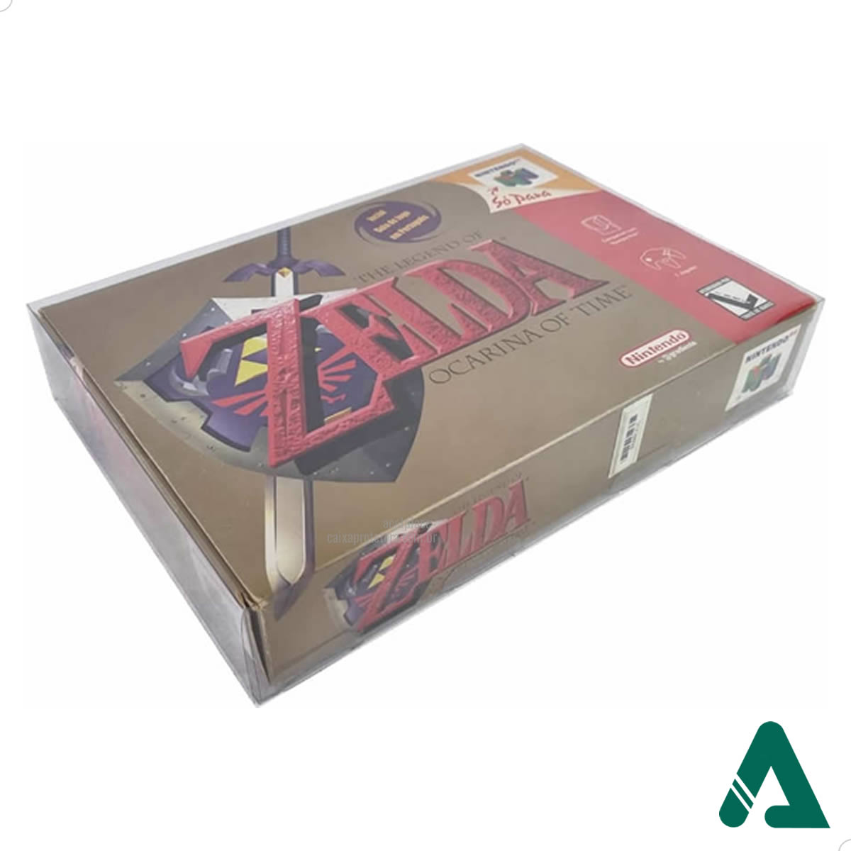 Protetor Jogos Zelda Ocarina Zelda Majoras Star Wars Racer BigBox