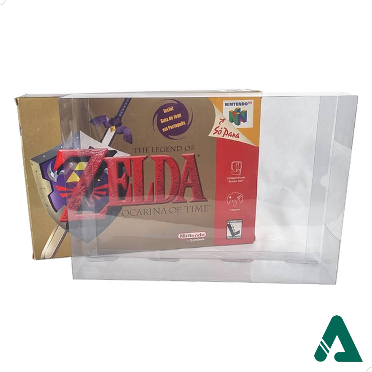 Protetor Jogos Zelda Ocarina Zelda Majoras Star Wars Racer BigBox